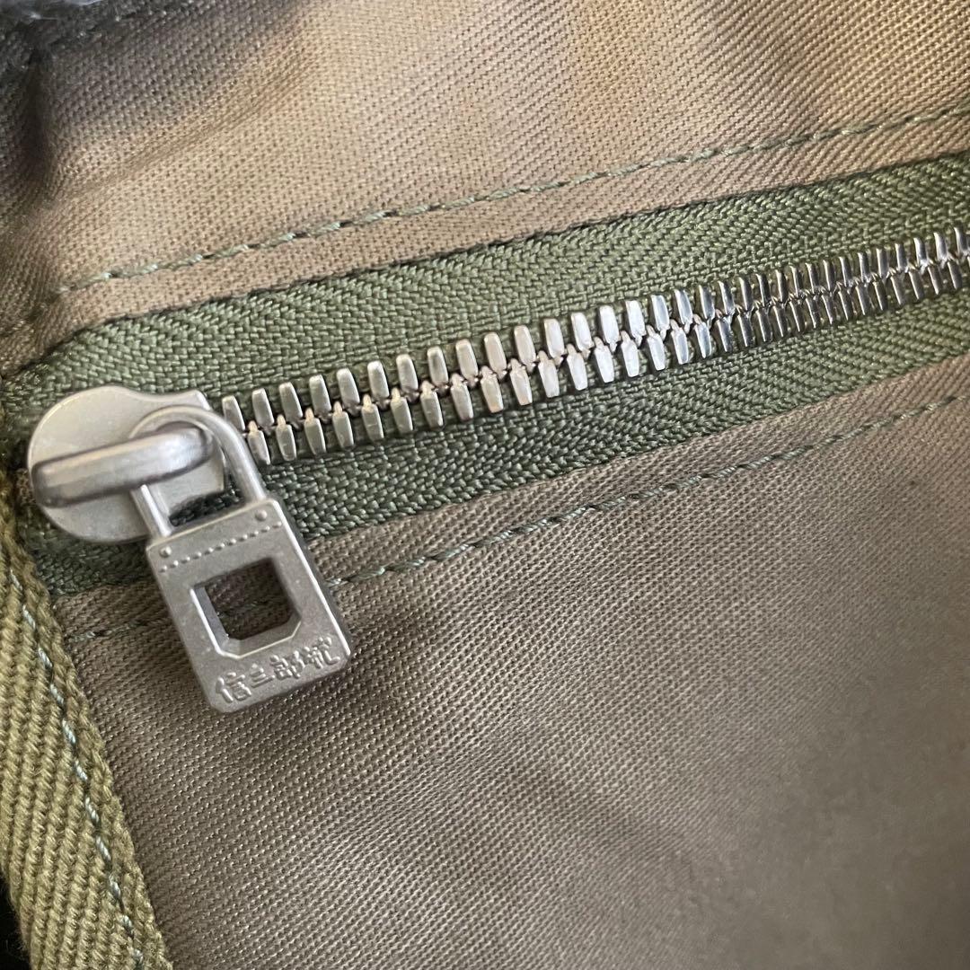 プーさん様専用 一澤信三郎帆布 ボストンバッグ オリーブ - メルカリ