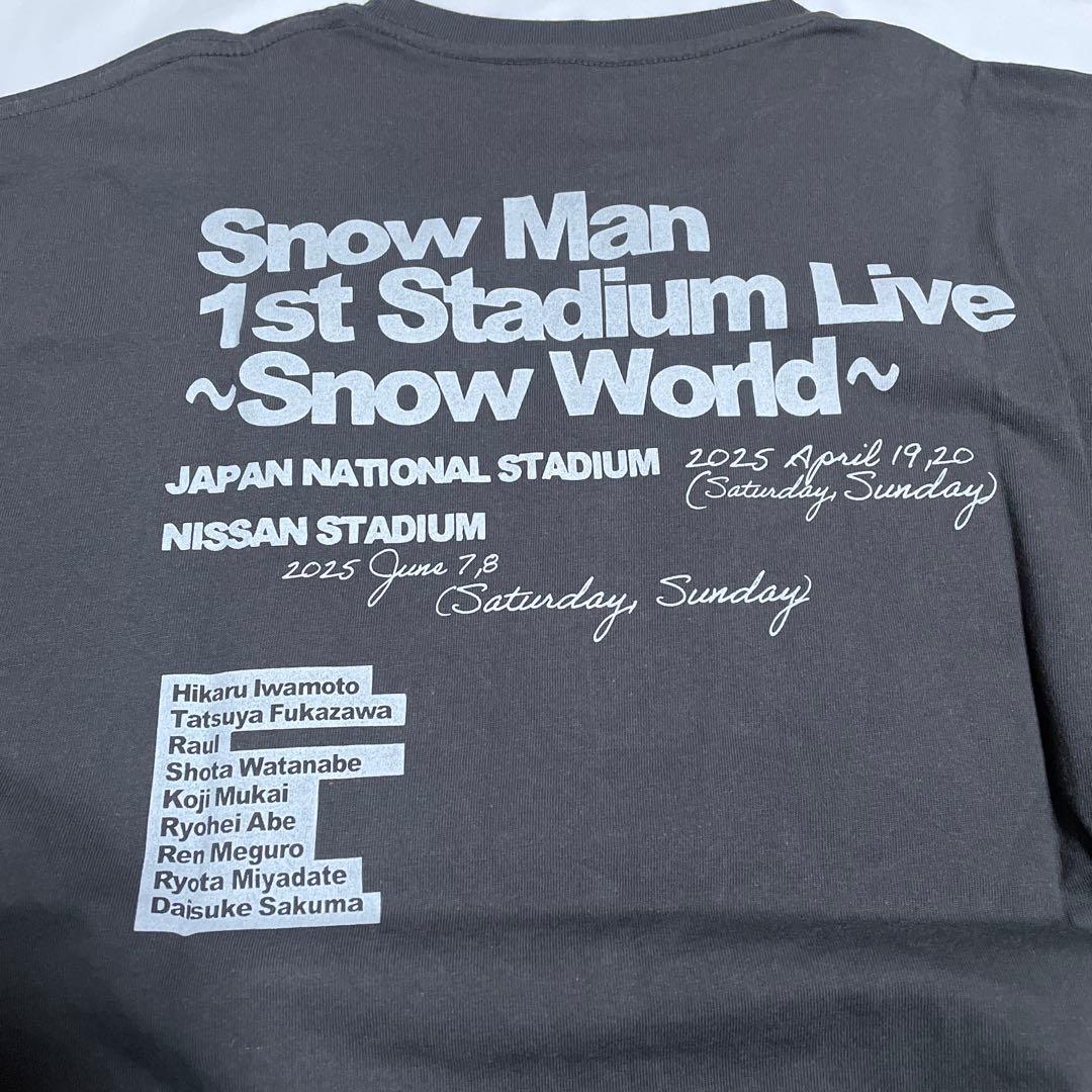 美品 SnowMan SnowWorld Tシャツ 肖像ver グッズ スノ - メルカリ