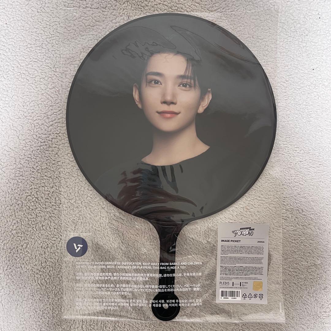 SEVENTEEN セブチ ジョシュア FOLLOW AGAIN うちわ - メルカリ