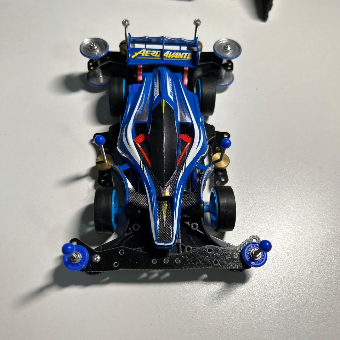 ミニ四駆本体(3機)＋収納ボックス付きセット