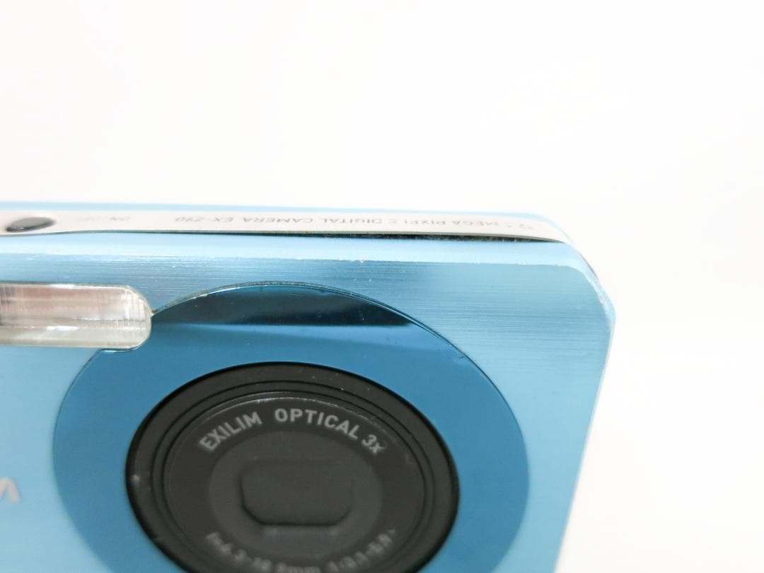 デジタルカメラ CASIO EXILIM EX-Z90 ライトブルー ※電池なし - メルカリ