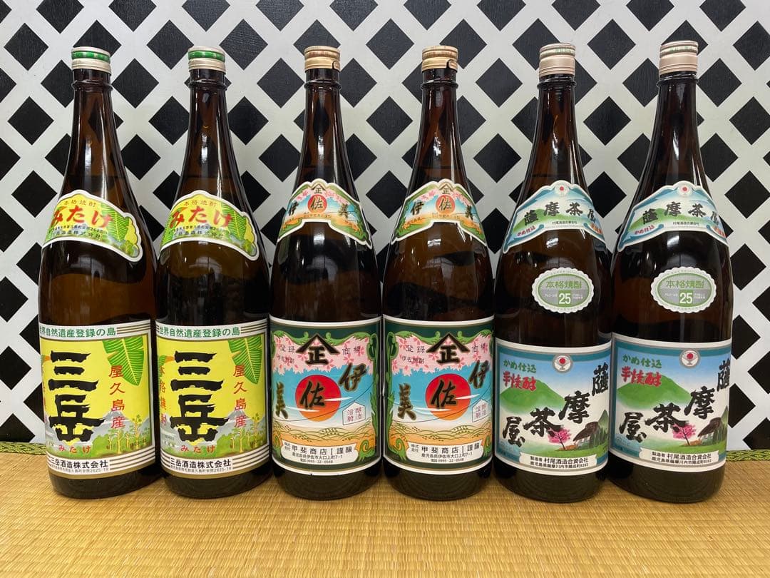プレミアム焼酎セット 三岳 伊佐美 薩摩茶屋 各1800ml×3 ６本組 三岳 伊佐美 《芋焼酎 飲み比べセット》 ギフトセット 各25度 各1800ml