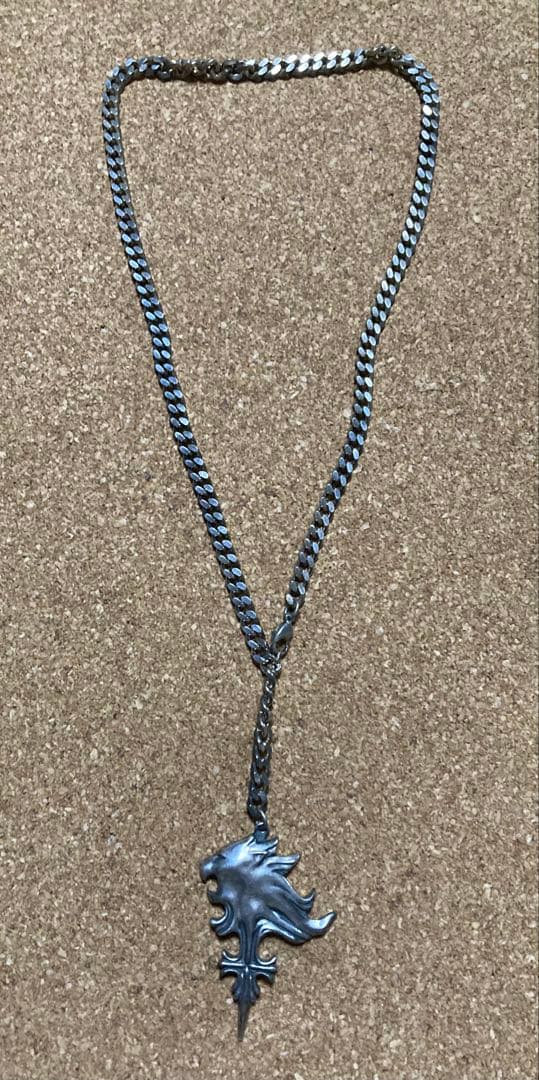 FF8 ファイナルファンタジーVIII スクウェア公式スコールシルバーネックレス