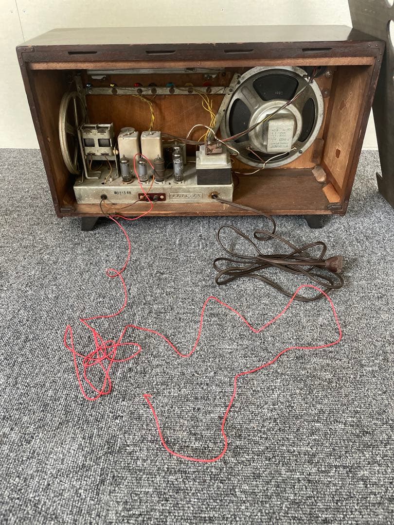 National ナショナル 真空管ラジオ Hi-Fi SUPER UF-605 - メルカリ