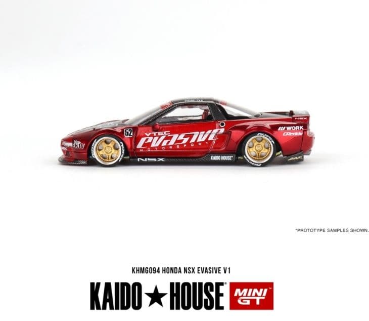 MINI GT x 街道はうす 1/64 ホンダ NSX エヴァーシブ V1 赤 - メルカリ