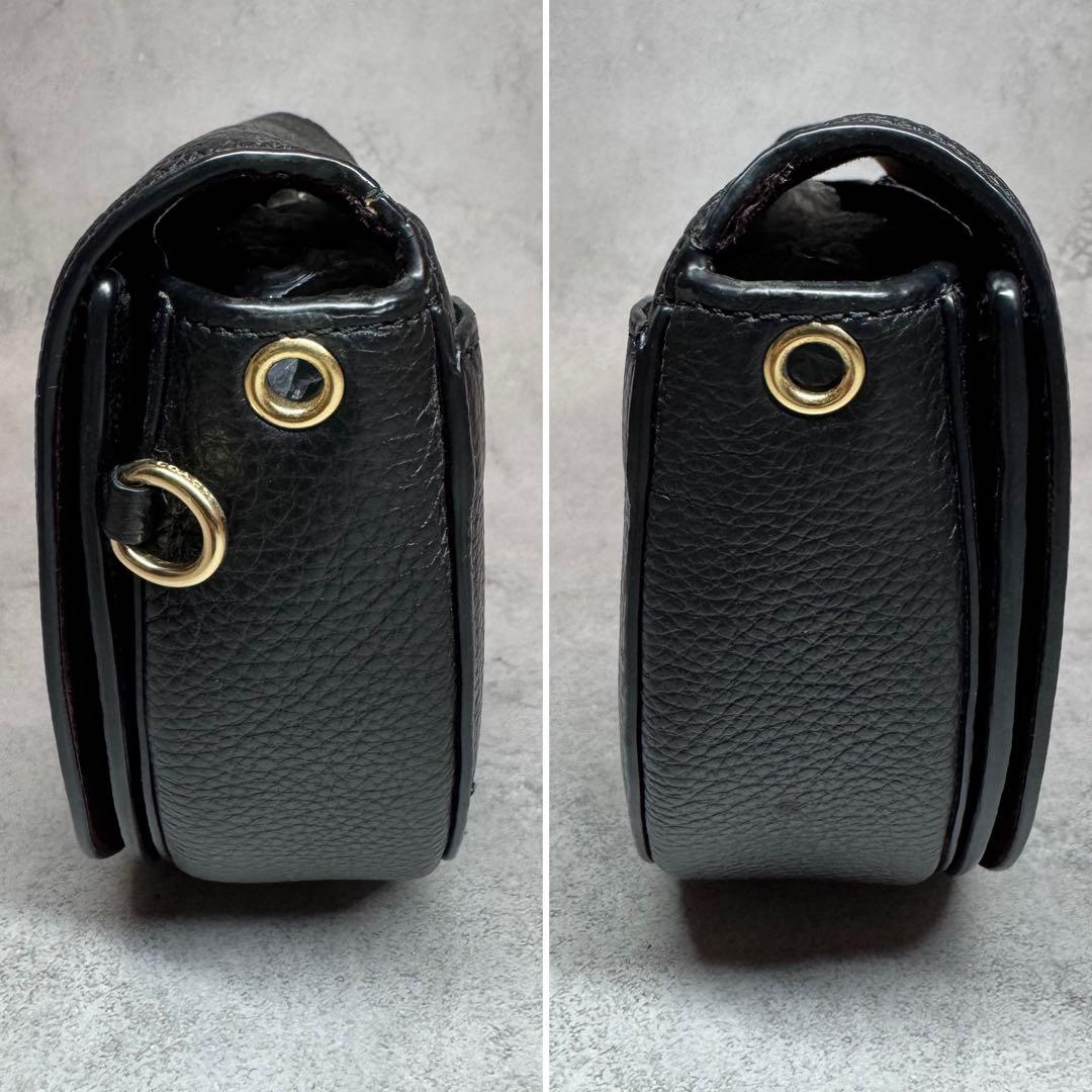 美品 コーチ ショルダーバッグ クロスボディ C1432 斜め掛け ハーフ