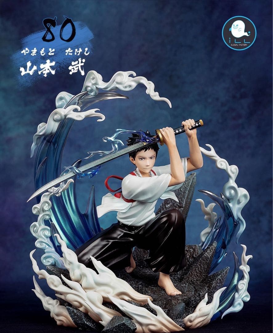 家庭教師ヒットマンREBORN! 山本武 ガレージキット ガレキ スタチュー①