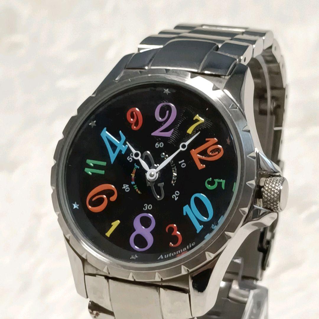 人気モデル】COGU ジャンピングアワー 自動巻き 裏スケルトン ITALY