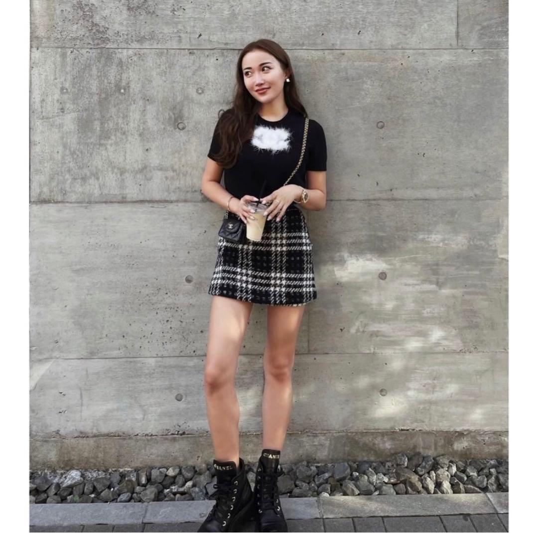 sheller シェリエ Jewelツイードキュロット - メルカリ