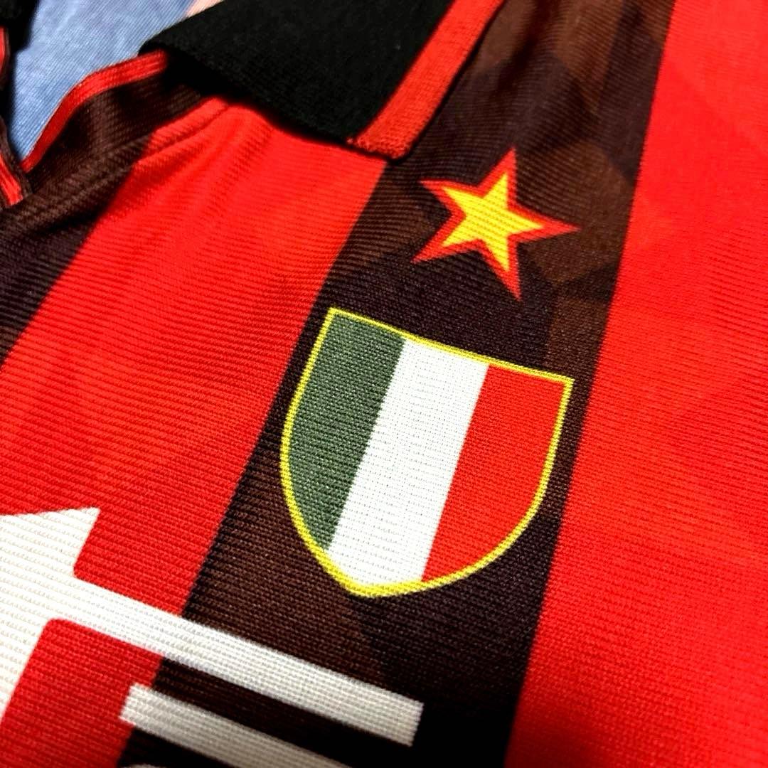 激レア】ACミラン ロット ホームユニフォーム 1993-1994 lotto - メルカリ