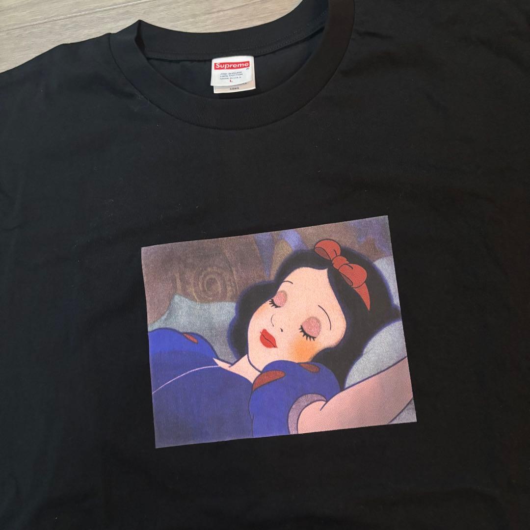 Supreme  White Tee \"Black\" 白雪姫