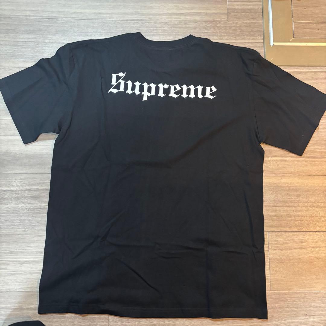 Supreme  White Tee \"Black\" 白雪姫