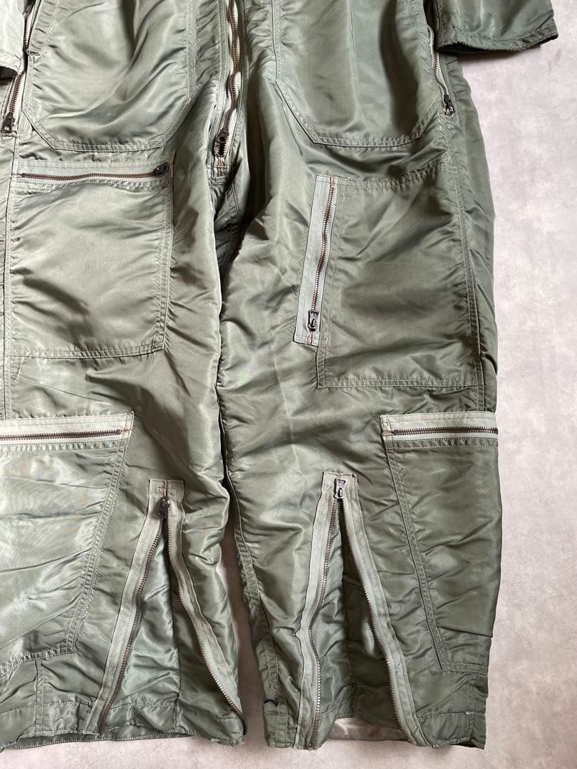 た*ま様 50s U.S.AIR FORCE CWU-1/P ジャンプスーツ 黒