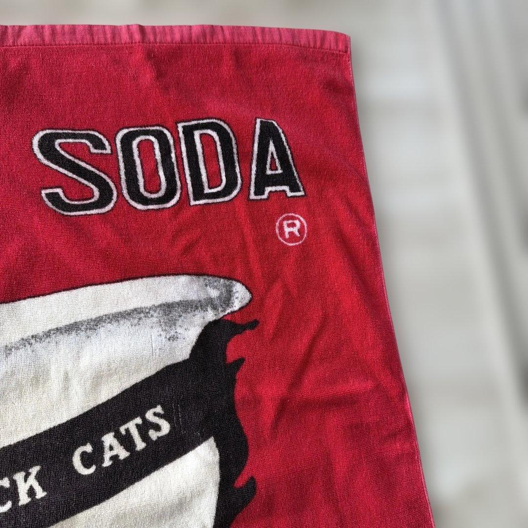 クリームソーダ　ビーチタオル　バスタオル　大判