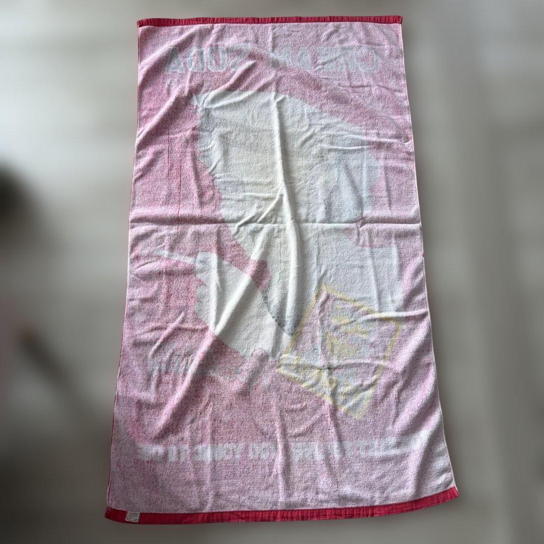 クリームソーダ　ビーチタオル　バスタオル　大判