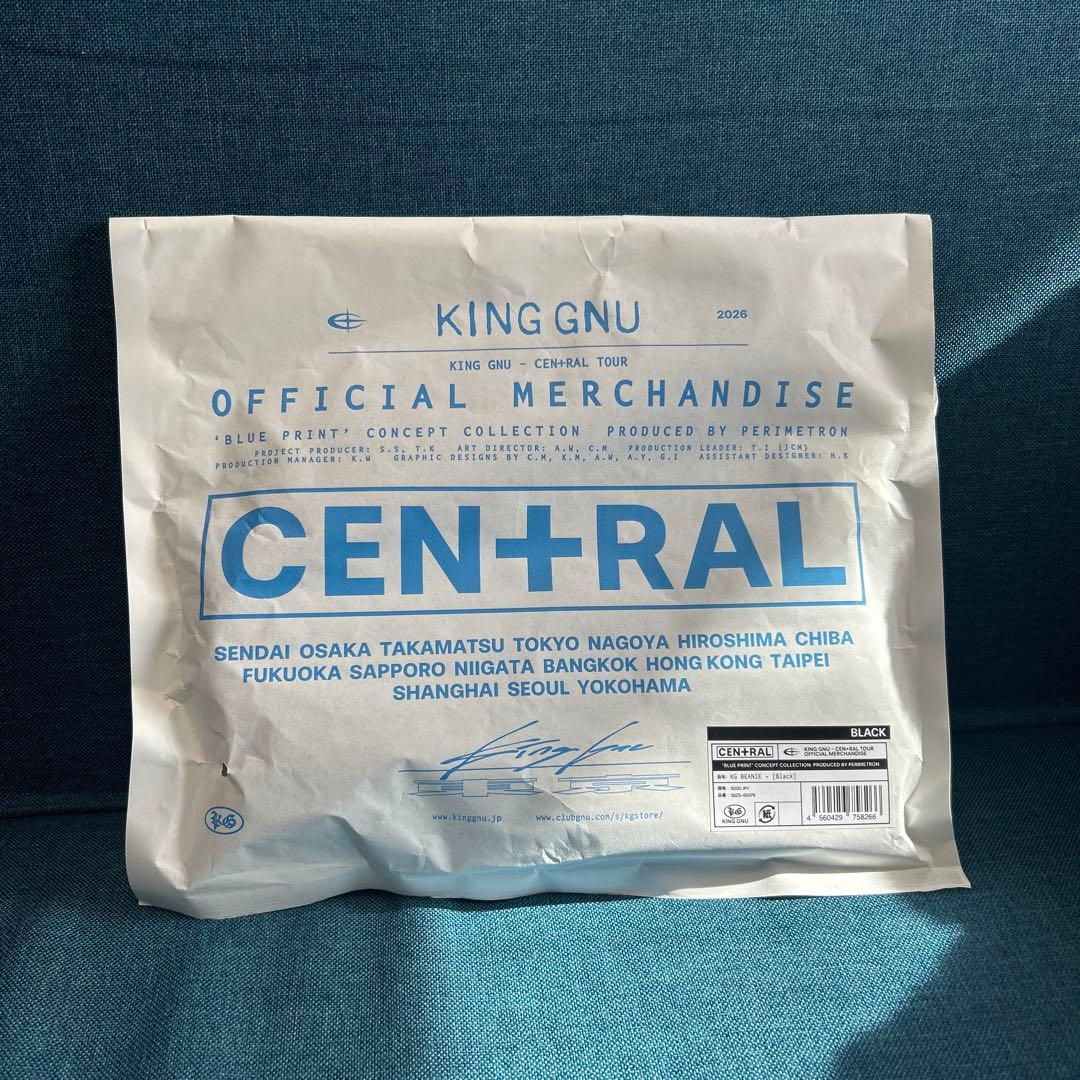 King Gnu KG BEANIE [ブラック］