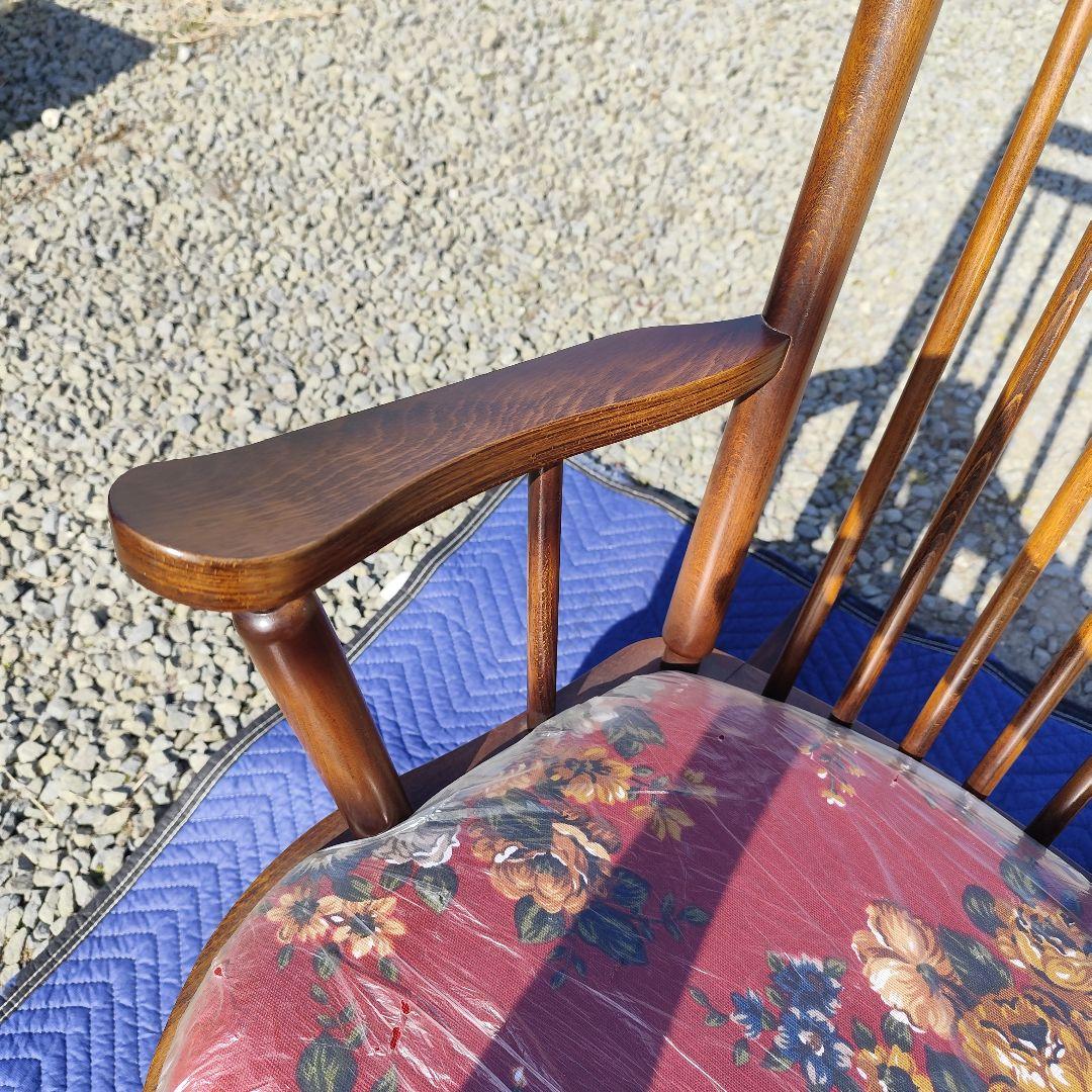 家具 東洋ファニチャー ロッキングチェア 揺り椅子 椅子 レトロ - メルカリ