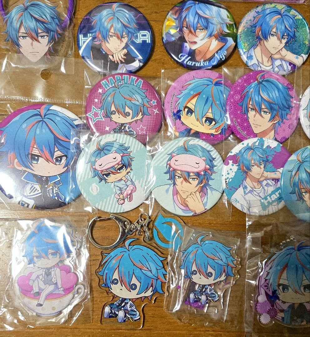 アルゴナビス 二条遥 まとめ売り ぱぺごなびす おまんじゅう 缶バッジ他