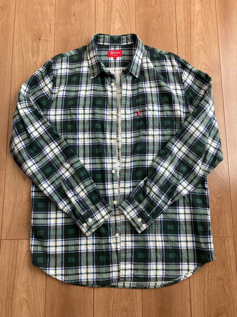 た*ま様 Supreme チェック柄シャツ XL Supreme（シュプリーム） 25AW Plaid Flannel Shirt チェック柄 長袖