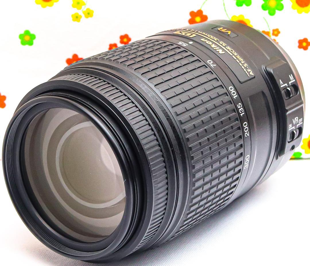 超望遠レンズ！☆Nikon AF-S 55-300mm☆手振れ補正付き camerart-shop_nikon-d50-55-300r-b