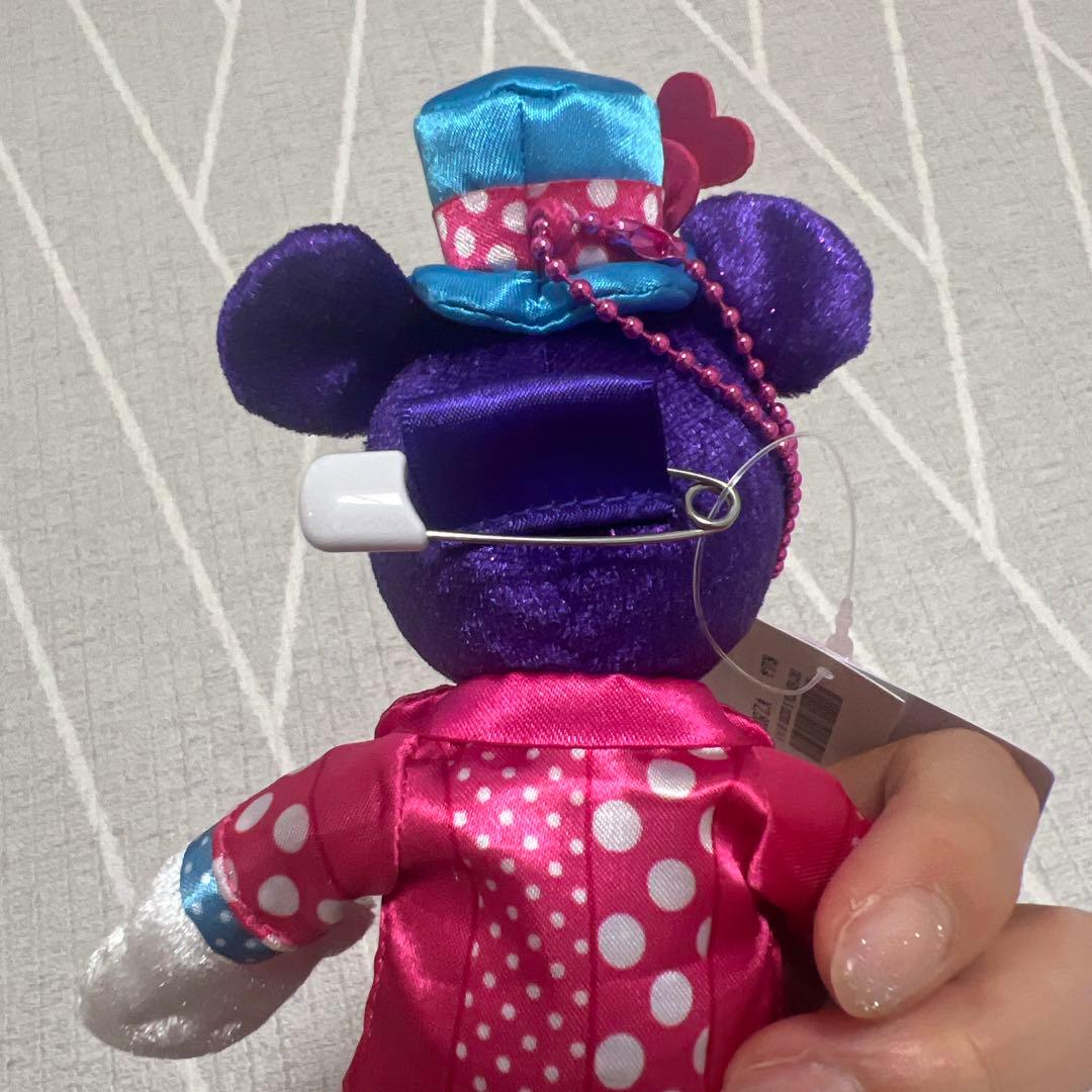 ディズニー パルパルーザ ミニー ミッキー ぬいぐるみバッジ ぬいば