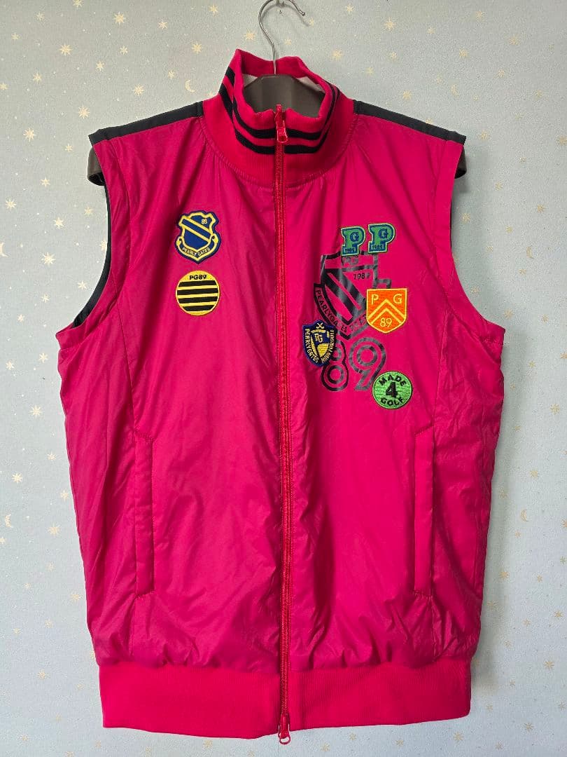 美品パーリーゲイツ中綿リバーシブルブルゾン4 - メルカリ