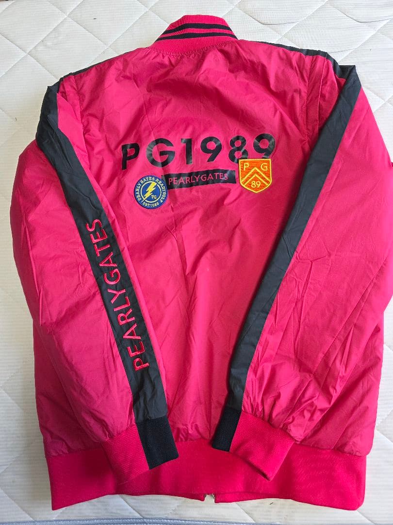 美品パーリーゲイツ中綿リバーシブルブルゾン4 - メルカリ