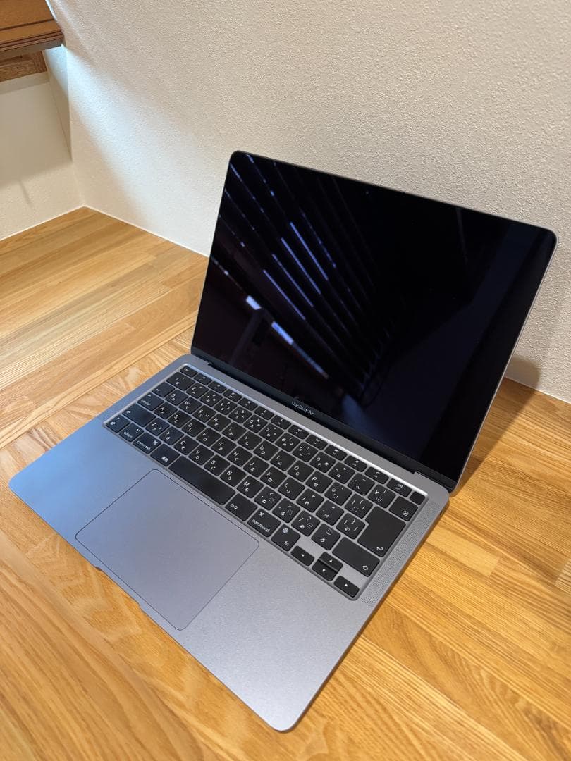 MacBook Air M1 16GB/512GB 充放電80回 初期化済み - メルカリ