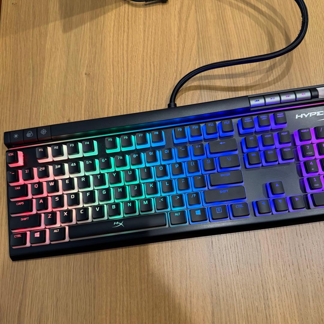 HyperX Alloy Elite 2 ゲーミングキーボード赤軸 Alloy Elite 2 - Multimedia Gaming Keyboard