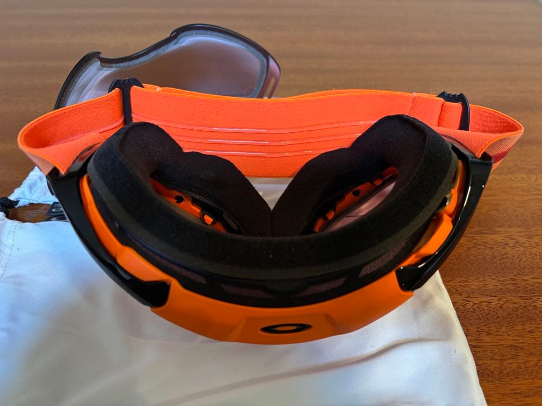 OAKLEY オレンジ ゴーグル - メルカリ