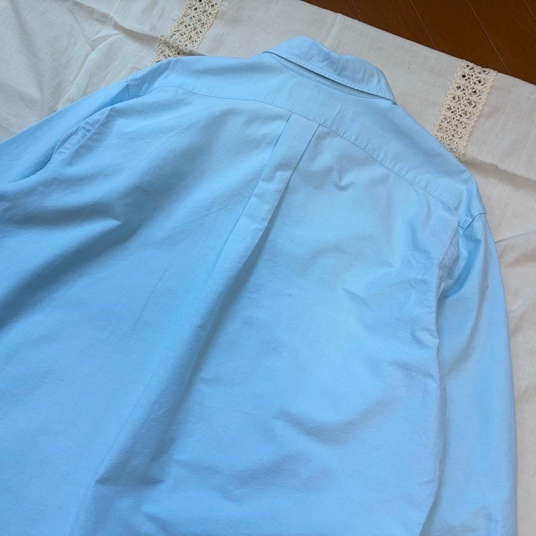 極美品◯春色 RALPH LAUREN ボタンダウンシャツ ブルー系 XL - メルカリ