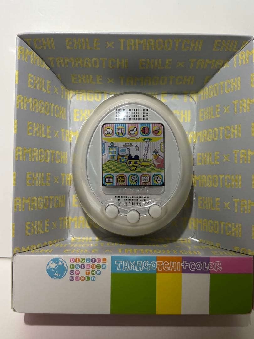【未使用】たまごっちプラスカラー ホワイト EXILE エグモっち エグザイル