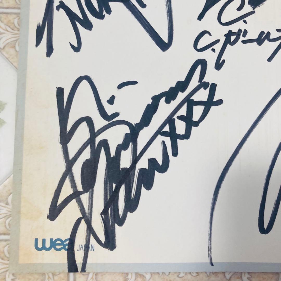 CCガールズ　直筆　サイン色紙 青田典子　原田徳子　藤森夕子　藤原理恵