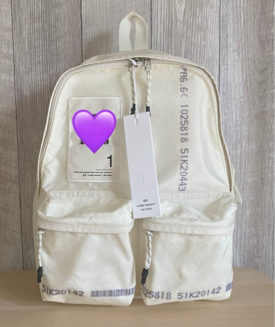 【値下げ中】ジミン Jimin RECODE BTSコラボバックパック グッズ 値下げ中】ジミン Jimin RECODE BTSコラボバックパック グッズ