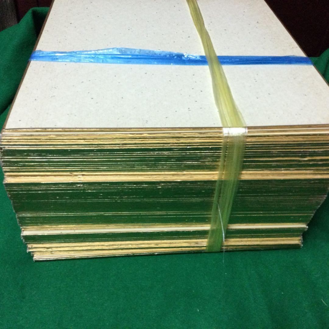 色紙70枚白ふち金色短冊40枚