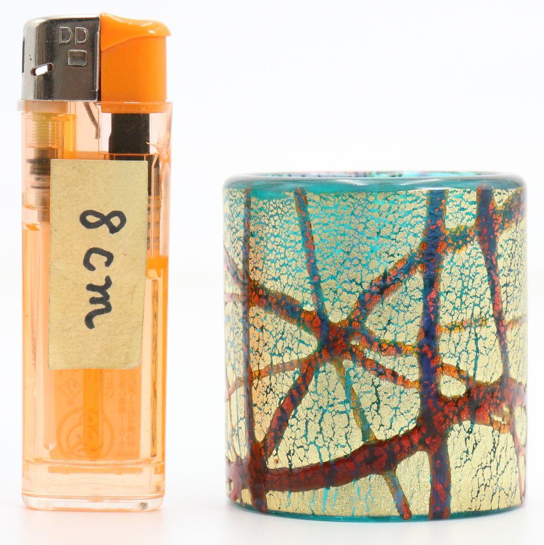 水崎長寿作 義山 樹 蓋置 ガラス 茶道具 共箱共布 C1029 - メルカリ