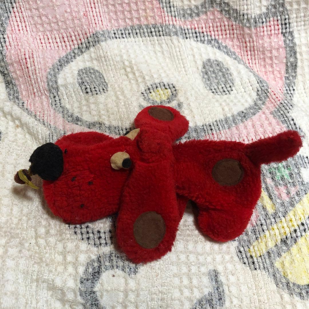 サンリオの初期　山梨シルクセンター　犬　ぬいぐるみ　昭和レトロ　ヴィンテージ