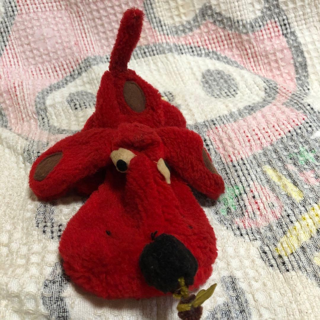 サンリオの初期　山梨シルクセンター　犬　ぬいぐるみ　昭和レトロ　ヴィンテージ