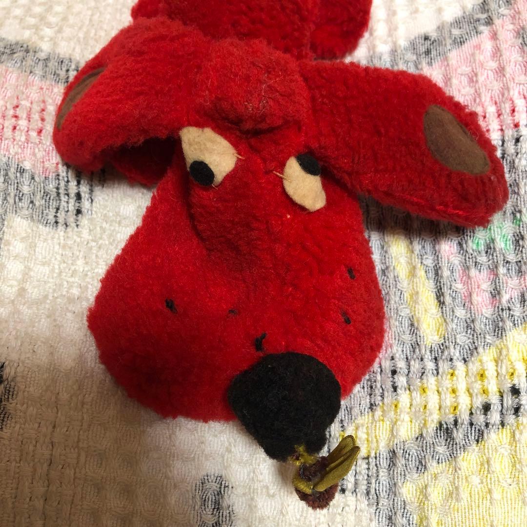 サンリオの初期　山梨シルクセンター　犬　ぬいぐるみ　昭和レトロ　ヴィンテージ