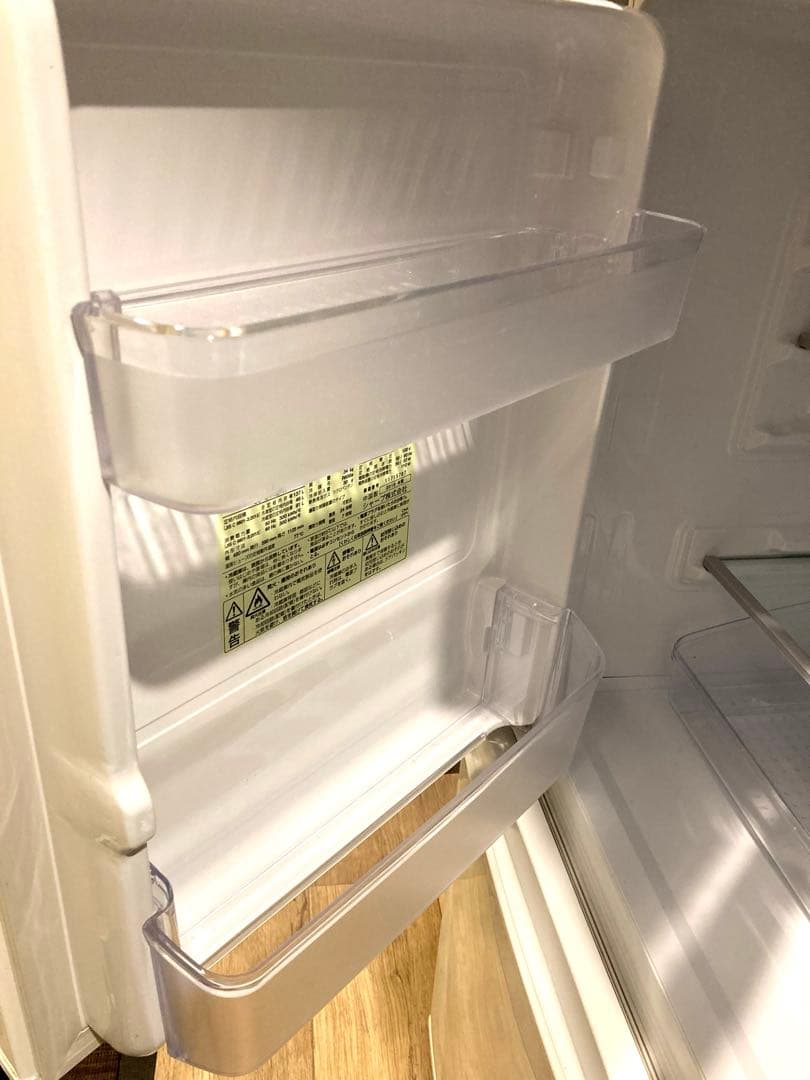 美品☆左右開きSHARP冷凍冷蔵庫SJ-C14E-W☆白☆ - メルカリ