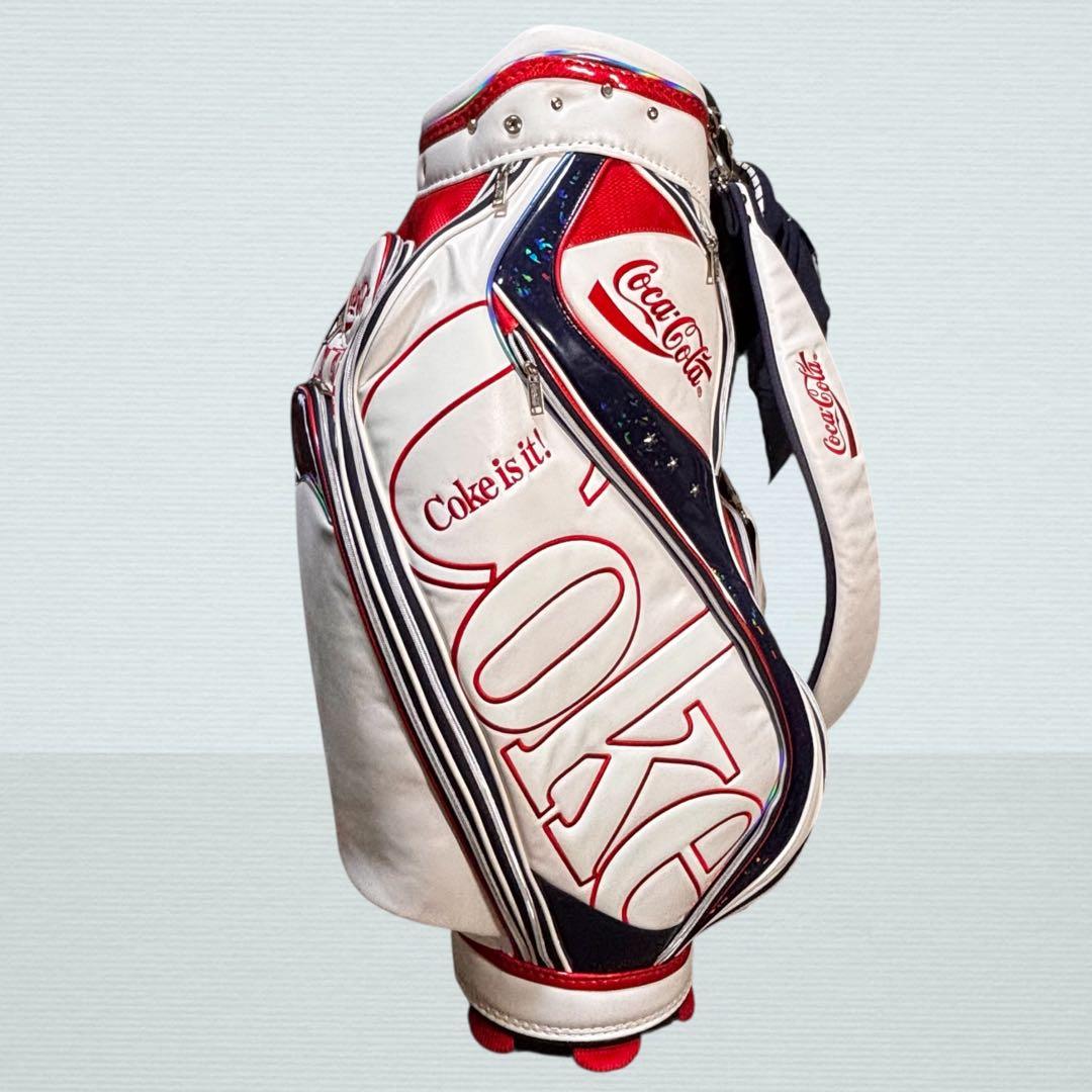 ✨超美品✨ Coca-Cola コカコーラ キャディバッグ 9型 人気 - メルカリ