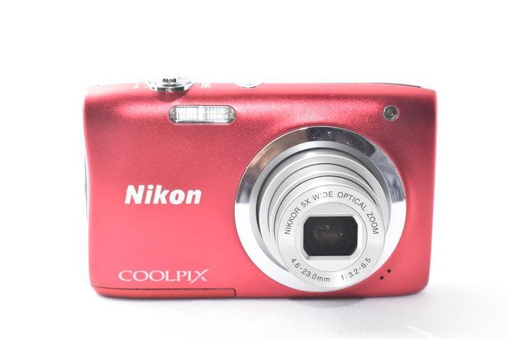 シャッター不良】Nicon COOLPIX A100 レッド Nikon ニコン COOLPIX