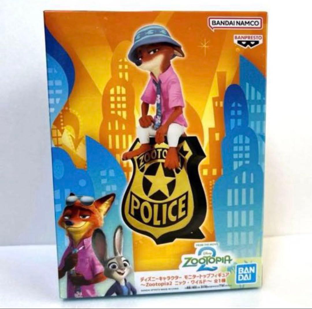 新品未開封】モニタートップフィギュア～ニック・ワイルド～ - メルカリ