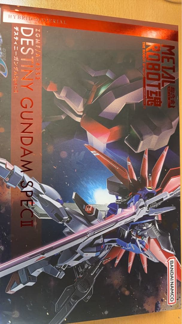 L ROBOT魂 デスティニーガンダム Spec II ゼウスシルエット METAL ROBOT魂 ＜SIDE MS＞ デスティニーガンダムSpecII」、「光の翼