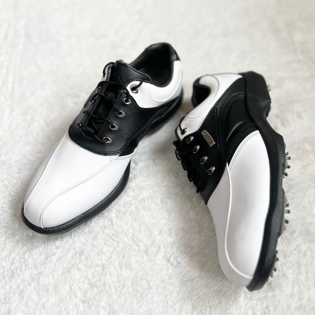 美品 【FOOTJOY】 メンズ ソフトスパイク ゴルフシューズ 26.5cm
