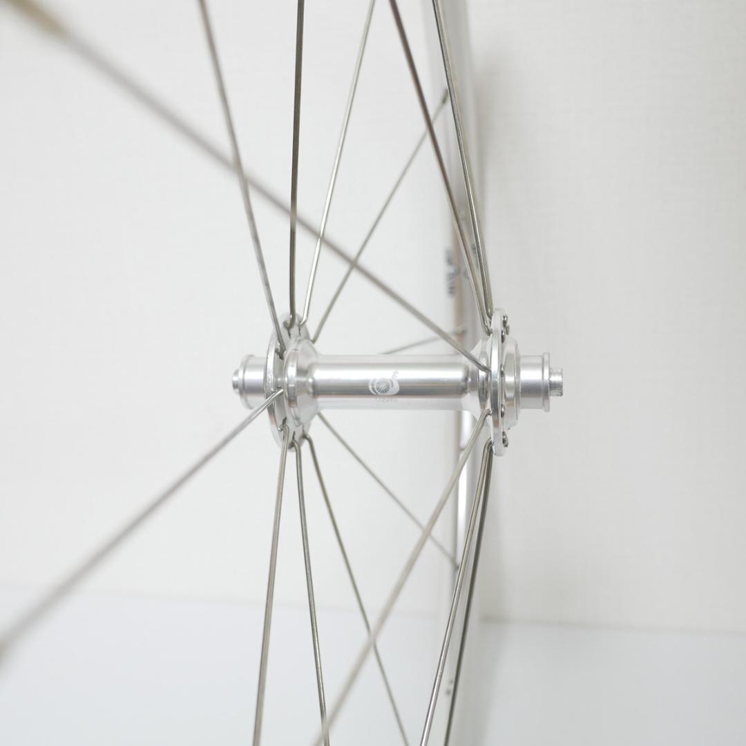 20インチ 406 自転車 ホイールセット シルバー F100MMR130MM - メルカリ