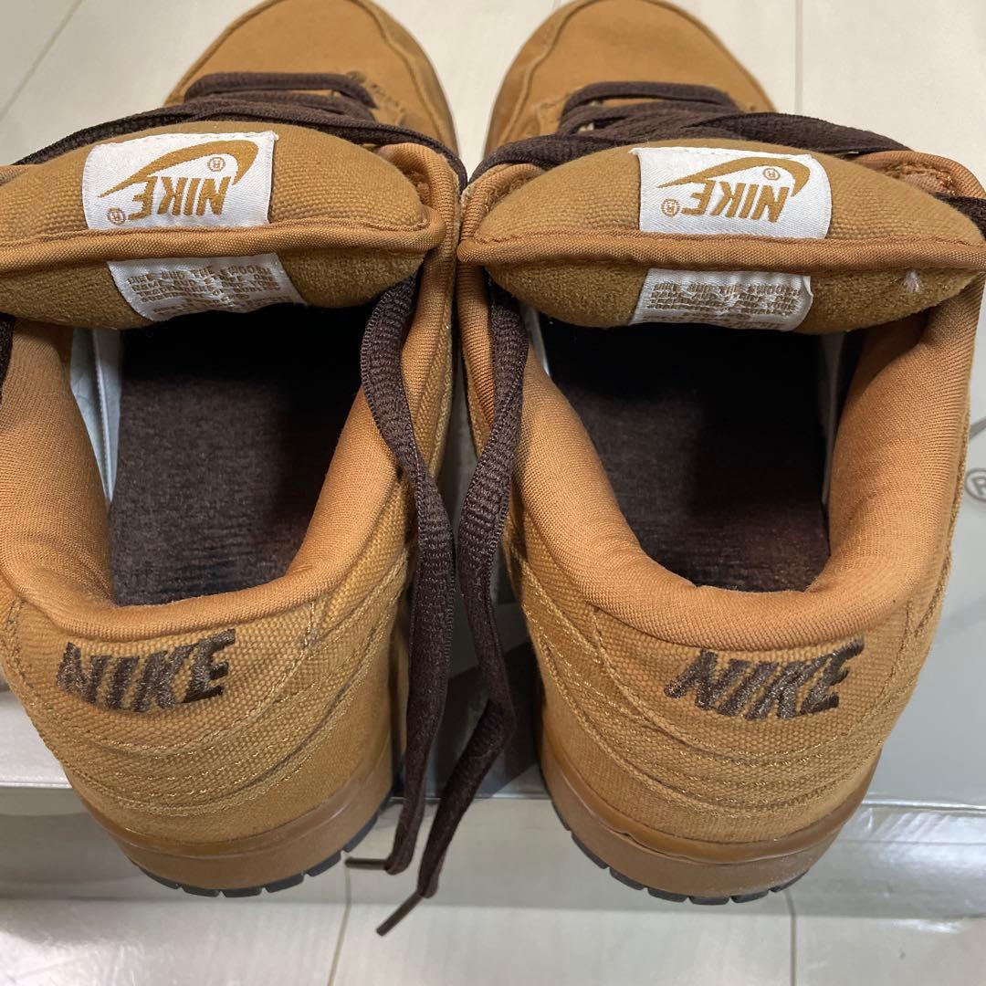 靴 NIKE DUNK LOW SB carhartt 27.0cm