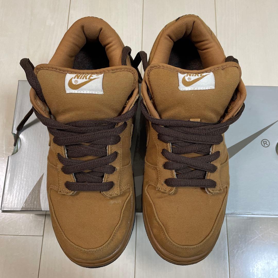 靴 NIKE DUNK LOW SB carhartt 27.0cm