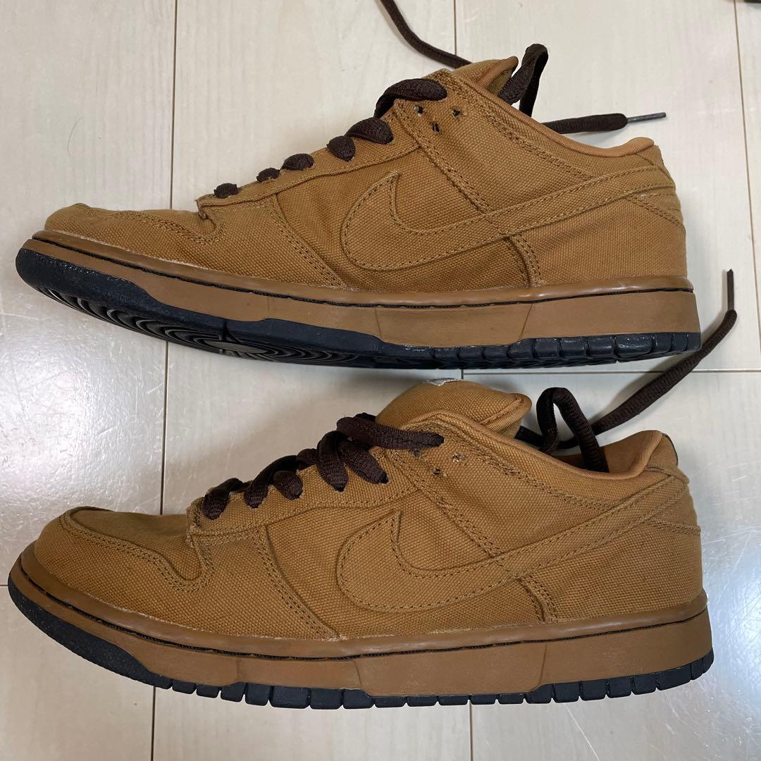 靴 NIKE DUNK LOW SB carhartt 27.0cm