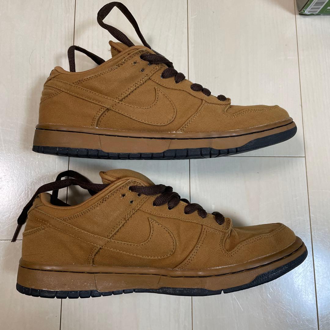 靴 NIKE DUNK LOW SB carhartt 27.0cm